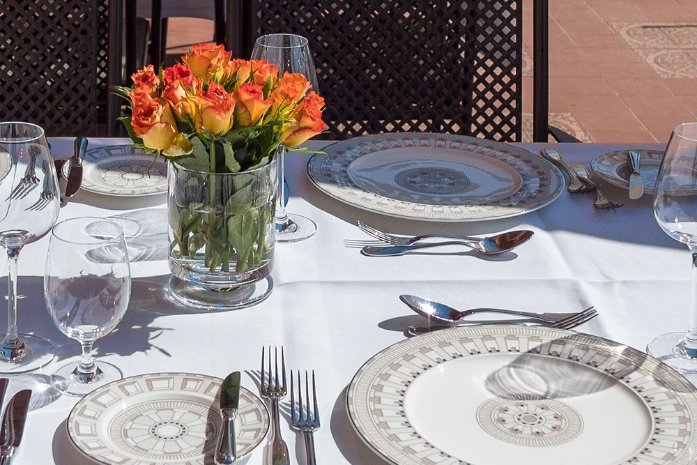 Die Terrasse am Fluss